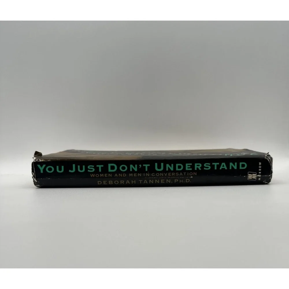 You Just Don't Understand by‎ Deborah Tannen Hardcover Book with Dust Jacket